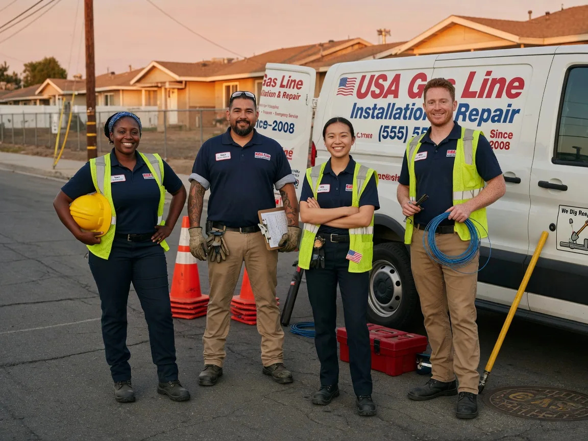 Gas Line Installation company in Glen Campbell, PA
